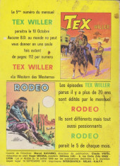 Verso de Tex Willer -4- La grande intrigue - 2