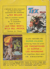 Verso de Tex Willer -3- Mission San Xavier
