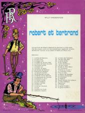 Verso de Robert et Bertrand -44- Le grand mystère II