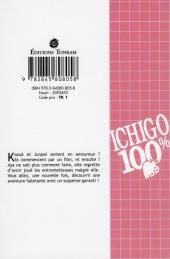 Verso de Ichigo 100% -14- Premier tête à tête