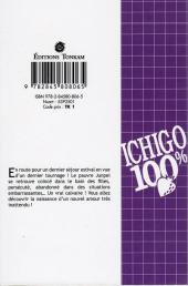 Verso de Ichigo 100% -15- Halte aux jolies filles