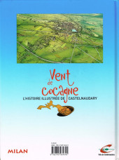 Verso de Vent de cocagne -1- Vent de cocagne - L'histoire illustrée de Castelnaudary