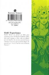 Verso de Jojo's Bizarre Adventure - (Part 5) - Golden Wind -1- Gold Experience