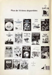 Verso de Tintin - Pastiches, parodies & pirates -1983- Tintin au Salvador