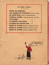 Verso de Tintin (Historique) -2A14- Tintin au Congo