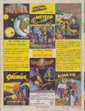 Verso de Aventures fiction (1re série) -7- Le monde égaré