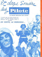 Verso de (Recueil) Pilote (Album du journal - Édition belge) -54- Recueil n°54