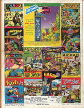 Verso de Aventures Film (1re série - Artima) -80- L'implacable poursuite