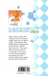 Verso de L'académie Alice -11- Tome 11