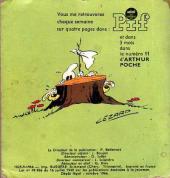 Verso de Arthur le fantôme (Poche) -10- Poche n°10