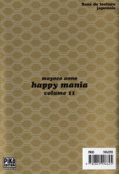 Verso de Happy mania -11- Volume 11