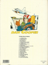 Verso de Dan Cooper (Les aventures de) -30- Pilotes sans uniforme