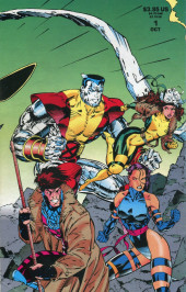 Verso de X-Men Vol.2 (1991) -1VC- Rubicon