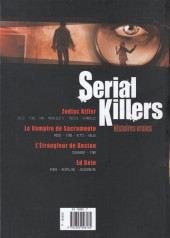 Verso de Dossier tueurs en série -INT- Histoires vraies de Serial Killers en bande dessinée