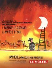 Verso de Baptiste -3- Le monde de Baptiste