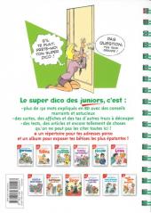 Verso de Les guides Junior -HS2- Le Super Dico des Juniors - 2010