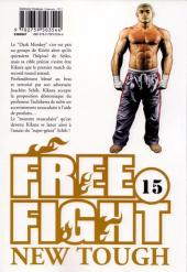 Verso de Free Fight - New Tough -15- 15th battle - 2nd Round Starts