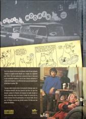 Verso de Moomin (Les Aventures de) -HS- Une vie avec les Moomins - L'Historique de la bande dessinée Moomin