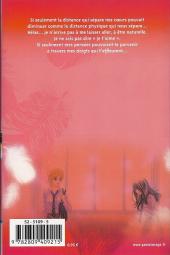 Verso de A romantic love story -4- Tome 4