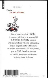 Verso de (AUT) Plantu -2009- Sarko, le best of