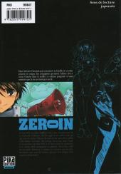 Verso de Zero In - À bout portant -3- Volume 3