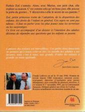 Verso de Zoé, petite princesse - Tome 1