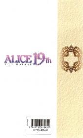 Verso de Alice 19th -4- Tome 4