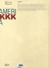 Verso de Amerikkka -INT1- Edition Intégrale - Tome 01