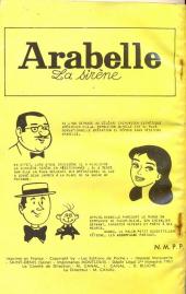 Verso de Arabelle (Éditions de Poche) -1- Arabelle en Espagne