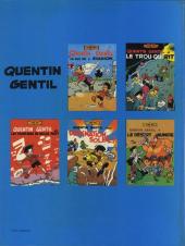 Verso de Les as -5- Quentin Gentil et Le désert humide