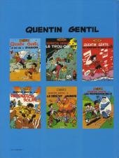 Verso de Les as -6- Quentin Gentil contre Les Professionnels !