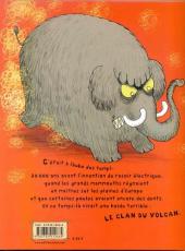 Verso de Aux frontières du quaternaire -1- Le clan du volcan