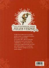 Verso de Les aventures du jeune Jules Verne -1- La porte entre les mondes