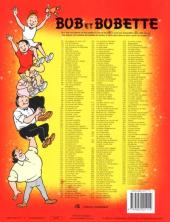 Verso de Bob et Bobette (3e Série Rouge) -291- Les tireurs trouillards