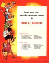 Verso de Bob et Bobette (3e Série Rouge) -75- Le mini-monde