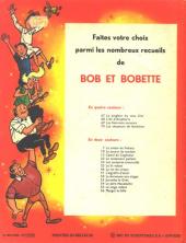 Verso de Bob et Bobette (3e Série Rouge) -69- Les Nerviens nerveux