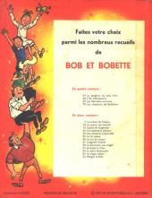 Verso de Bob et Bobette (3e Série Rouge) -70- Les chasseurs de fantômes