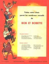 Verso de Bob et Bobette (3e Série Rouge) -77- La kermesse aux singes