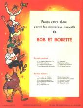 Verso de Bob et Bobette (3e Série Rouge) -78- Margot la folle