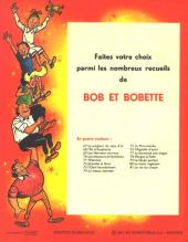 Verso de Bob et Bobette (3e Série Rouge) -80'- Le mont rugissant