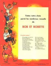 Verso de Bob et Bobette (3e Série Rouge) -91- Le semeur de joujoux
