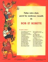 Verso de Bob et Bobette (3e Série Rouge) -98- Le paradis des chiens