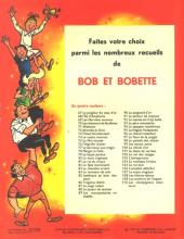 Verso de Bob et Bobette (3e Série Rouge) -109- Les cavaliers de l'espace