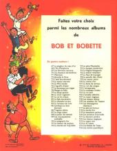 Verso de Bob et Bobette (3e Série Rouge) -115- Les Martiens sont là