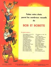 Verso de Bob et Bobette (3e Série Rouge) -117- Pierrôt furieux