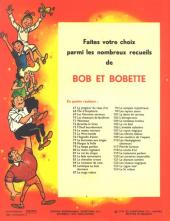 Verso de Bob et Bobette (3e Série Rouge) -123- Le cygne noir