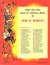 Verso de Bob et Bobette (3e Série Rouge) -127- Le Castel de Cognedur
