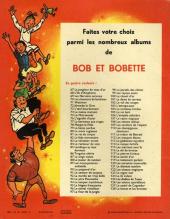 Verso de Bob et Bobette (3e Série Rouge) -130- Les mange-pierres