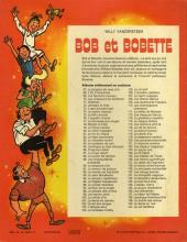Verso de Bob et Bobette (3e Série Rouge) -140- La dame en noir