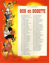 Verso de Bob et Bobette (3e Série Rouge) -157- L'œil de cristal